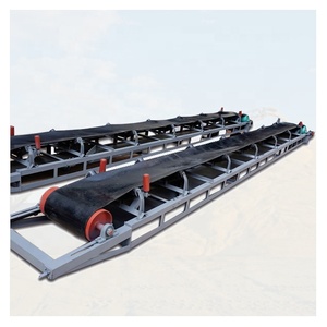 Karet bergelombang baja miring tolva elevadora, sabuk penyangga Lift dinding samping dengan Hopper untuk industri semen - Product Image 2