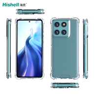 Coque de téléphone portable hybride PC TPU haute transparence, résistante aux chocs, anti-jaunissement, livraison rapide pour Moto Edge 60