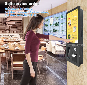 24-дюймовый настенный Android Win 10 Pro системный принтер для билетов сканер QR-кода <span class=keywords><strong>NFC</strong></span> считыватель карт быстрого питания киоск самообслуживания - Product Image 4