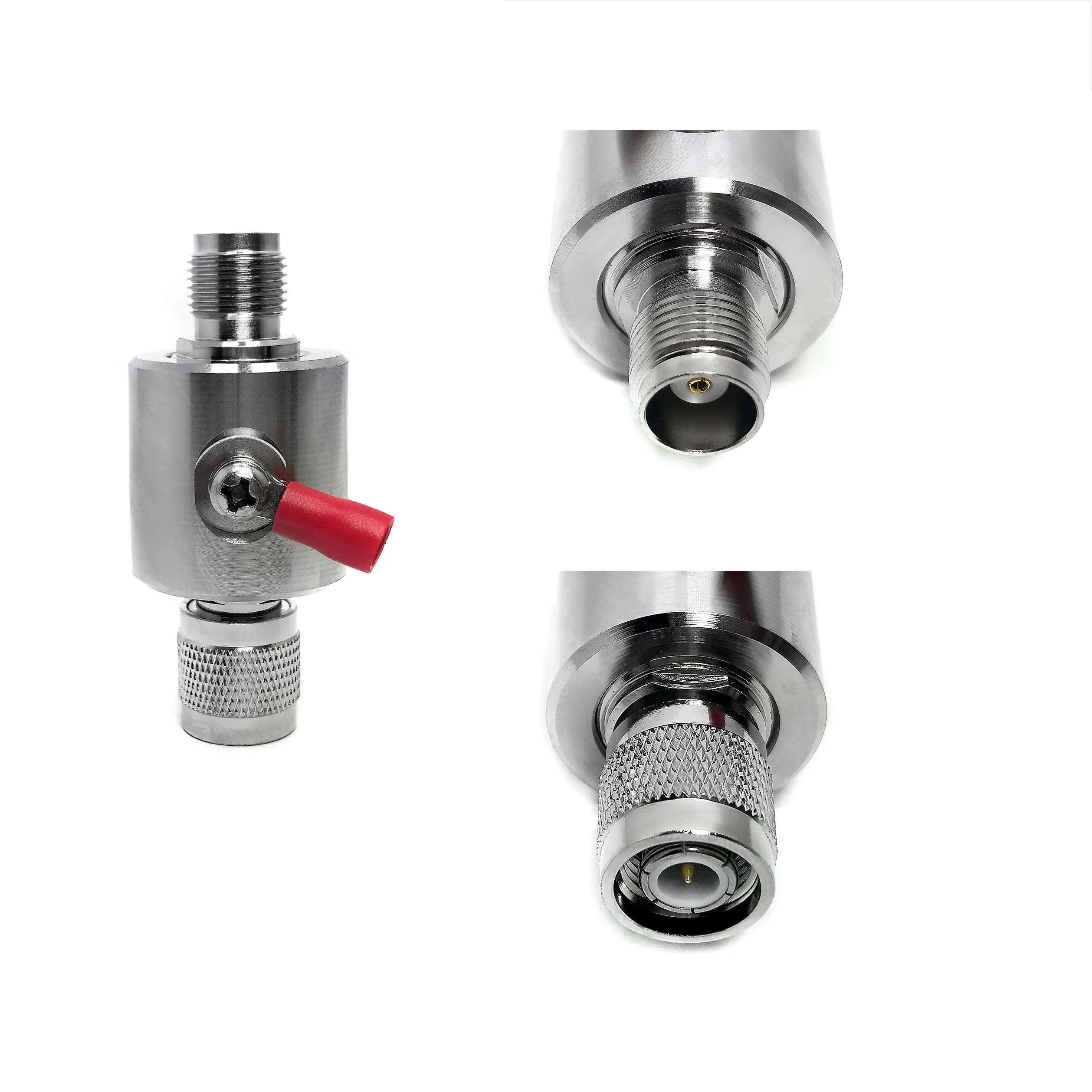 RF Coaxial TNC Male plug to TNC Female jacket 0~3G lightning Antenna arrester surge EMP protector arrestor