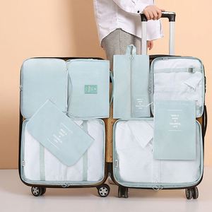 ชุดกระเป๋าจัดระเบียบเสื้อผ้าสำหรับเดินทาง 8 ชิ้น ยี่ห้อ BSCI Factory รุ่น 8 Set Packing Cubes - Product Image 6