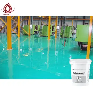 Epoxy resin flooring coating lacquer for laboratory floor