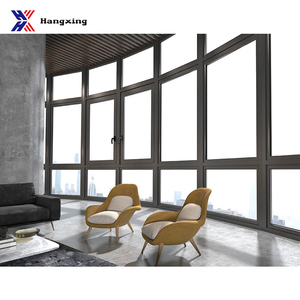 Fenêtres à battants en alliage d'aluminium étanches, design moderne en acier inoxydable, double vitrage, isolation thermique, pour appartements commerciaux - Product Image 4