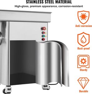<span class=keywords><strong>Tritacarne</strong></span> Elettrico Commerciale Nuovo Automatico 36,7 Libbre/Min Motore 4000W Lama in Acciaio Inox 36,6x23,5x34,8 Pollici 3 Mesi - Product Image 5
