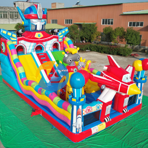 Castillo Inflable con Tobogán Estilo Carnaval de Payasos, Multifuncional, Maxi Castillo Inflable de Circo, Castillo de Brincos de Payasos en Venta - Product Image 4