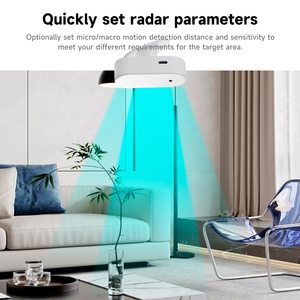 Tuya ZigBee Mmwave Con Người Hiện Diện Cảm Biến Chuyển Động 24G Radar Sóng Con Người Detector Phát Hiện Chuyển Động Tuya Cuộc Sống Thông Minh Ứng Dụng Điều Khiển - Product Image 5