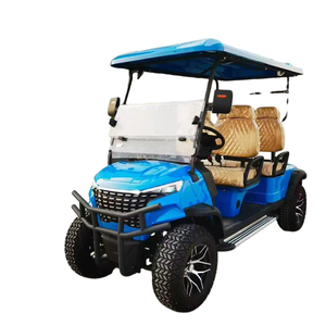 Carrito de Golf Azul Nuevo de 2025 con 4 Asientos, Batería de Litio, Velocidad de 30-50 km/h, Autonomía de 50-70 km, Precio Bajo de Fábrica, Alta Calidad - Product Image 1