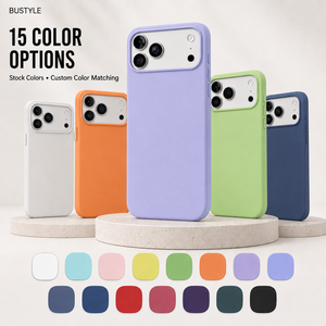 Funda de Teléfono Personalizada de Silicona Líquida Mate TPU para iPhone 16 15 14 17 18 <span class=keywords><strong>Pro</strong></span> Max, Cubierta Móvil Suave a Prueba de Golpes - Product Image 6