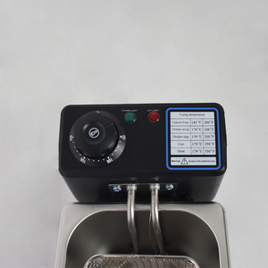 Certificado de <span class=keywords><strong>restaurante</strong></span> mejor venta de un solo cilindro pollo frito francés papas fritas de acero inoxidable comercial eléctrica freidora - Product Image 6