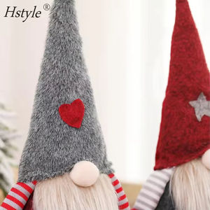 Hstyle caliente alta calidad adornos navideños hechos a mano suecos gnomos <span class=keywords><strong>de</strong></span> peluche hechos a mano hogar vacaciones SD793 decoración regalos <span class=keywords><strong>de</strong></span> navidad - Product Image 3