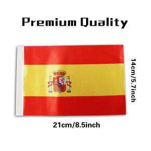 Gahumi promozionale U.S.A bandiera da tavolo 9 "X 6"-Display da tavolo con bandiera da scrivania americana con bastoni e basi - Product Image 2