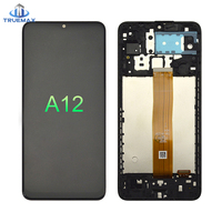 Écrans de remplacement pour téléphones portables Samsung Galaxy A10s A12 A14 A146p A15 A16 4G 5G avec cadre