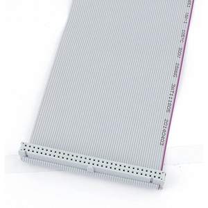 Cable Plano IDC BULUSHI F/F, Paso de 2.54 mm, 64 Pines, 118 cm, Gris, Conector Hembra a Hembra - Product Image 2