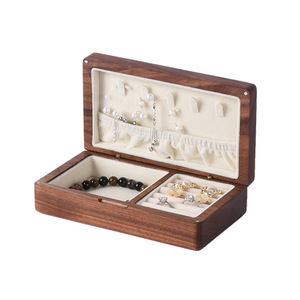 Selling delicate and simple fashion wooden jewelry box packaging wood case for jewelry