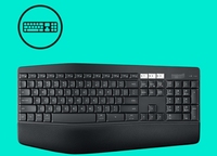 Vente chaude Logi-tech 99% Nouveau MK850 Ensemble Sans Fil Bureau Unifié Double Mode Multi-dispositif Souris et Clavier