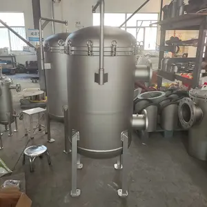 Filtre multi-sacs conçu sur mesure pour la filtration des liquides Boîtiers de filtres à manches en acier inoxydable