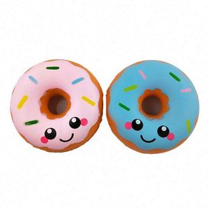 Juguete de Plástico Blando de Donut de Levantamiento Lento, Novedoso Juguete Sensorial Antiestrés para Aliviar el Estrés, Donut Suave para Apretar, Juguete Elástico para Ventilar el Estrés - Product Image 6