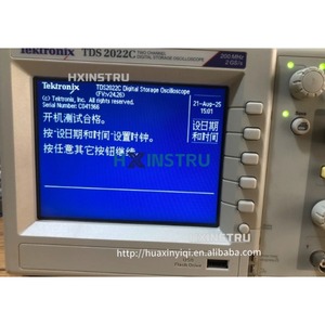 ออสซิลโลสโคปดิจิตอล Tektronix TDS2022C แบบสองช่องสัญญาณ 200MHz 2GS/s ผ่านการรับรอง xgeqpt H - Product Image 1