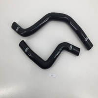 MANGUERA DE RADIADOR DE SILICONA para Mitsubishi Lancer Evo 9 IX CT9A CT9W 4G63T 05-07