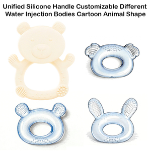 Mordedores de Silicona para Bebés, Anillo de Dentición para Bebés, Rellenos de Agua, Refrescantes, Ecológicos, Libres de BPA, Personalizados al por Mayor, con Certificación LFGB - Product Image 2