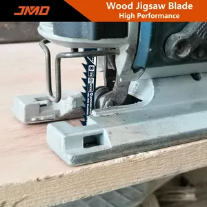 JMD Jig pisau gergaji disesuaikan 5PC T Shank T144D pisau gergaji kayu plastik pemotong karet