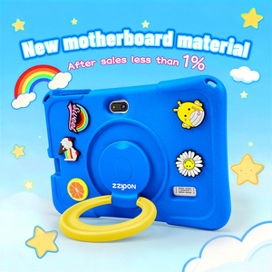 Nouvelle tablette enfant pad1 7 pouces Android 13, 4+32 Go, tablette éducative avec étui de protection antichoc, Google Play, WiFi pour enfants - Product Image 4