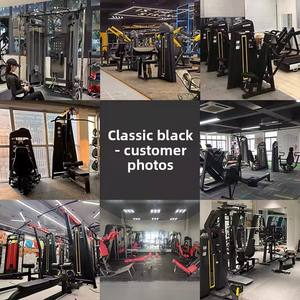 เครื่องออกกำลังกายเหล็กกล้าสำหรับฟิตเนส เครื่องฝึกกล้ามเนื้อต้นขาใน/ต้นขาออก เครื่องแฮคสควอท เครื่องเลกเพรส เครื่องเชสต์เพรส เครื่องเลกเอ็กซ์เทนชั่น/เคิร์ล - Product Image 3