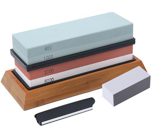 <span class=keywords><strong>Piedra</strong></span> de <span class=keywords><strong>afilar</strong></span> <span class=keywords><strong>cuchillos</strong></span> - Juego de piedras de <span class=keywords><strong>afilar</strong></span> de doble grano 400/1000 3000/8000, herramienta afiladora de <span class=keywords><strong>cuchillos</strong></span> Tpstone - Product Image 1