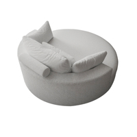 Neues Design Konvertierbares Ausziehbares Komprimiertes Luxus-Modulares Schlafsofa mit Hochdichtem Schaumstoff-Rückenpolster Anpassbar