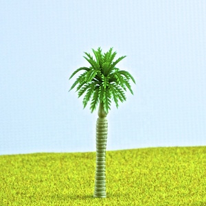 Bandeja de arena de cocotero moderna en miniatura, modelo de plástico, decoración de paisaje Tropical, paisajismo inmobiliario, Comercio Exterior 3D - Product Image 5