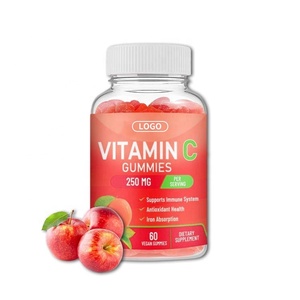 סוכריות גומי מולטי ויטמין צמחוניות בהתאמה אישית, ויטמין <span class=keywords><strong>C</strong></span> לתמיכה חיסונית, מאושרות כחלאל, בדרגת מזון לילדים ותינוקות - Product Image 1