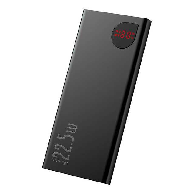 100% Genuine Baseus Power Bank Adaman 10000mAh 20000mAh 22.5W PD Fast Charging Powerbank Portable Battery Charger for All Phones