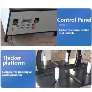 Meilleur prix pour une machine d'emballage horizontale à bande d'acier, machine d'emballage de câbles et de pneus, machine d'enroulement de film étirable - Product Image 5