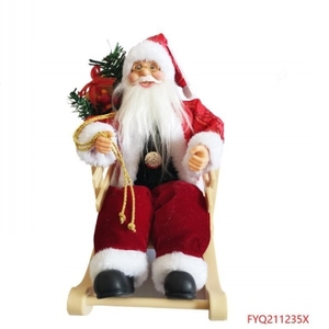 Père Noël Jouet Canne Paquet Cadeau Père Noël Figurine De Noël Ornement Décor Poupée Offre Spéciale De Noël Père Renne pour La Fête De Noël - Product Image 1