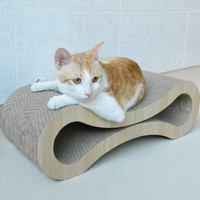 Grattoir à chat en carton ondulé léopard, vente en gros du fabricant