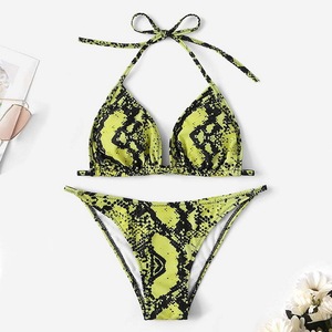 Ensemble <span class=keywords><strong>de</strong></span> bikini personnalisé pour <span class=keywords><strong>femme</strong></span>, rembourré, sans armatures, imprimé, dos nu, deux pièces, <span class=keywords><strong>maillot</strong></span> <span class=keywords><strong>de</strong></span> <span class=keywords><strong>bain</strong></span>, nouvelle collection, vente flash - Product Image 6