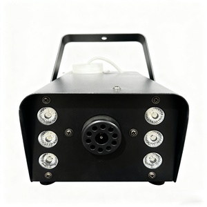 Macchina del Fumo Professionale <span class=keywords><strong>Mini</strong></span> con LED, Macchina della Nebbia R/G/B Elettrica con Telecomando per Palcoscenico, Feste, Matrimoni, Discoteche, DJ - Product Image 2