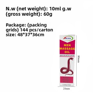 Aceite para el Cuidado Masculino de 10 ml, Aceite para Agrandar y Engrosar, Aumenta la Capacidad y el Crecimiento para Adultos - Product Image 6