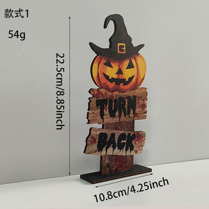 Decorazioni di Halloween Ghost Festival retrò croce fantasma Festival atmosfera castello di zucca - Product Image 4