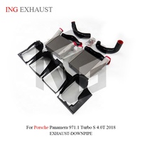 Système de refroidisseur intermédiaire ING pour 971 Turbo S 4.0T kits de refroidisseur intermédiaire à montage avant de radiateur 971 refroidisseur intermédiaire