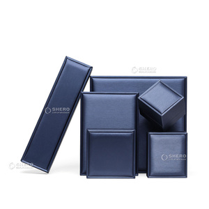 Nhà Máy Bán Buôn Biểu Tượng Tùy Chỉnh Đồ Trang Sức Sang Trọng Bao Bì Hộp Quà Tặng Với Cao Cấp PU Faux Da - Product Image 3