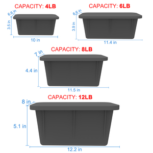 Molde de Silicona Extra Grande para Hielo, Ideal para Pesca, Nevera Portátil, Caja de Refrigeración para Exteriores - Product Image 3