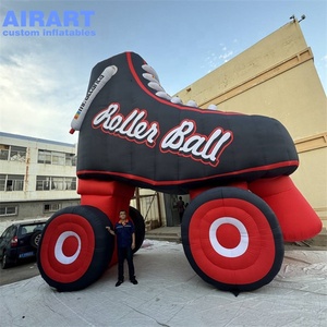 Chaussure de roller gonflable surdimensionnée, botte de patinage gonflable personnalisée avec logo pour événements sportifs, promotion de vitrine, ornement - Product Image 4
