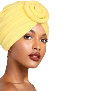 Turbante Trendy da Donna in Tessuto Morbido Traspirante con Nodo a Rosa per Casa, Relax, Cura della Bellezza, Outfit Urbani <span class=keywords><strong>Casual</strong></span> e Quotidiani - Product Image 2