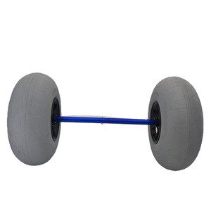 Ruedas de globo para Kayak, carrito de arena, gran Buggy de playa, neumáticos inflables - Product Image 1