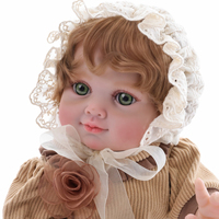 Poupées Reborn Yeezwood Art de 50 cm, poupées réalistes pour bébés, poupées Reborn en silicone, jouets pour filles