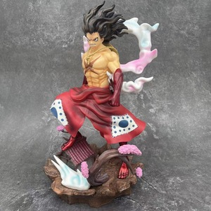 Figurine d'action <span class=keywords><strong>Luffy</strong></span> style Wano Country, forme des Quatre Serpents, statue de collection en PVC pour revendeurs transfrontaliers et commandes en gros - Product Image 2