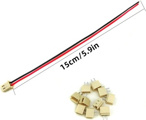 ชุดขั้วต่ออิเล็กทรอนิกส์แบบกำหนดเอง Molex 5264 <span class=keywords><strong>2</strong></span> ขา พร้อมฉนวนไนลอน ปลั๊กตัวผู้ 50375023 หัวต่อตัวเมีย สายไฟยาว 150 มม. - Product Image 4