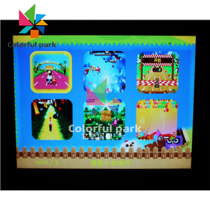 Colorfulpark Đồng Tiền Đi Xe Kiddie + Hoạt Động + Trò Chơi Trẻ Em Đồng Xu Vận Hành Máy Chơi Game - Product Image 6