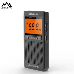 Jam Alarm Portabel Radio Am Fm Meja Alarm BT Radio Lama